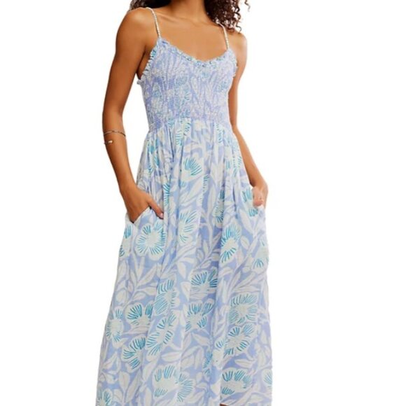 Free People Dresses & Skirts - Free People Sweet Nothings Cotton Midi Dress – Size S – NWOT